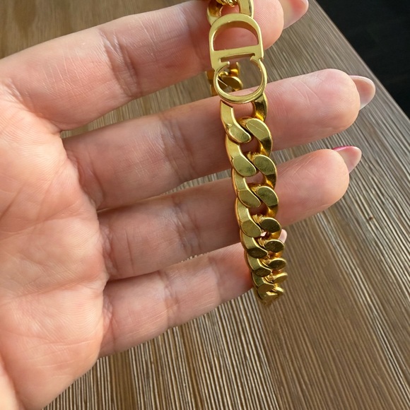 Dior Gold Chain Bracelet - Picture 4 of 9